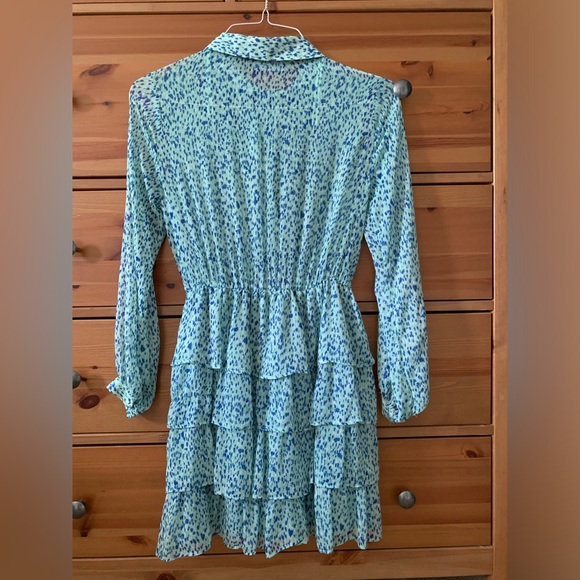 ZARA semi sheer, long sleeve dress - Picture 2 of 4